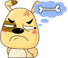 A Cute Dog - Relaxing sticker #12492316