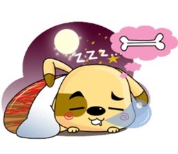 A Cute Dog - Relaxing sticker #12492324