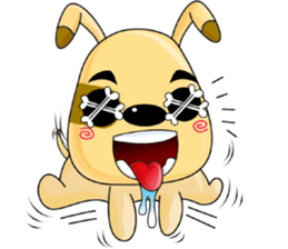 A Cute Dog - Relaxing sticker #12492328