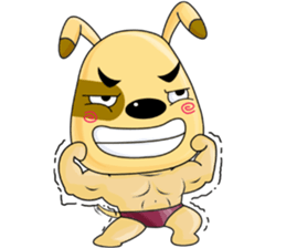 A Cute Dog - Relaxing sticker #12492329