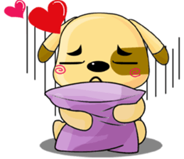 A Cute Dog - Relaxing sticker #12492338