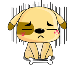 A Cute Dog - Relaxing sticker #12492339