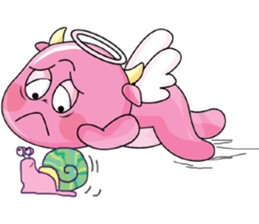 An Angel Calf's Story, ver. 7 sticker #12492786