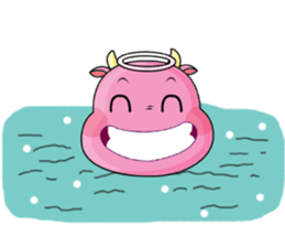 An Angel Calf's Story, ver. 7 sticker #12492789