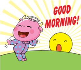 An Angel Calf's Story, ver. 7 sticker #12492793