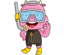 An Angel Calf's Story, ver. 7 sticker #12492799