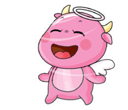 An Angel Calf's Story, ver. 7 sticker #12492805