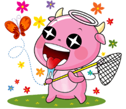 An Angel Calf's Story, ver. 7 sticker #12492806