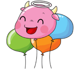 An Angel Calf's Story, ver. 7 sticker #12492808