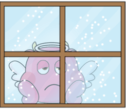 An Angel Calf's Story, ver. 7 sticker #12492817