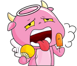 An Angel Calf's Story, ver. 7 sticker #12492820