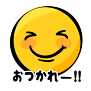 simple cute face sticker #12493168