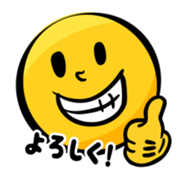 simple cute face sticker #12493170