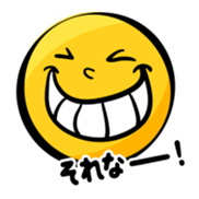 simple cute face sticker #12493177