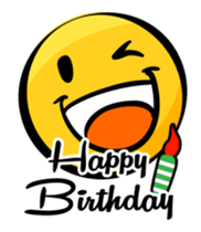 simple cute face sticker #12493181