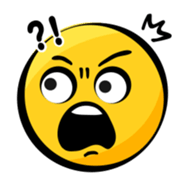 simple cute face sticker #12493201