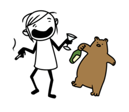 Bear Me sticker #12493211