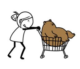 Bear Me sticker #12493213