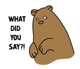 Bear Me sticker #12493225