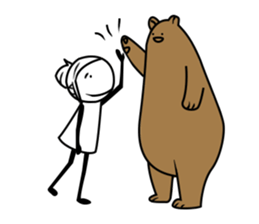 Bear Me sticker #12493228