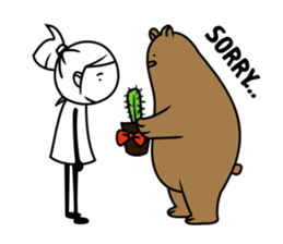 Bear Me sticker #12493232