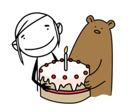 Bear Me sticker #12493240