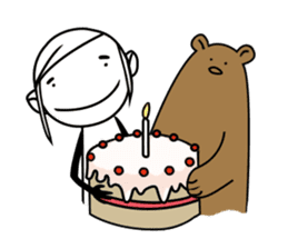 Bear Me sticker #12493240