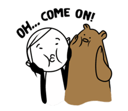 Bear Me sticker #12493242