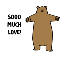 Bear Me sticker #12493244