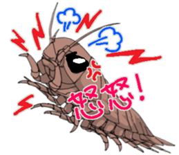 bathynomus giganteus/gusokutan sticker #12493319