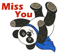 Cute Panda Museum (English Version) sticker #12493487