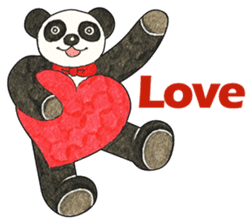 Cute Panda Museum (English Version) sticker #12493489