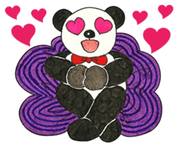 Cute Panda Museum (English Version) sticker #12493492