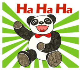 Cute Panda Museum (English Version) sticker #12493494