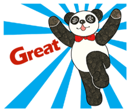 Cute Panda Museum (English Version) sticker #12493496