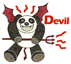 Cute Panda Museum (English Version) sticker #12493499