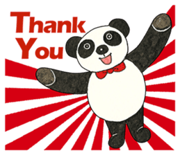 Cute Panda Museum (English Version) sticker #12493500