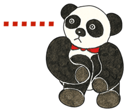 Cute Panda Museum (English Version) sticker #12493502
