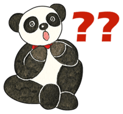 Cute Panda Museum (English Version) sticker #12493503