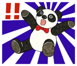 Cute Panda Museum (English Version) sticker #12493504