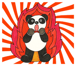 Cute Panda Museum (English Version) sticker #12493505