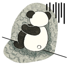 Cute Panda Museum (English Version) sticker #12493506