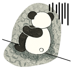Cute Panda Museum (English Version) sticker #12493506