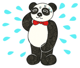 Cute Panda Museum (English Version) sticker #12493507