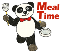 Cute Panda Museum (English Version) sticker #12493518