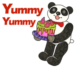 Cute Panda Museum (English Version) sticker #12493519