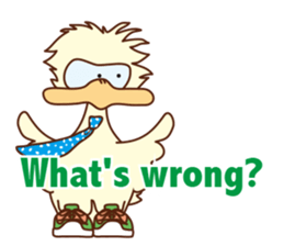 Blue tie's Dougy sticker #12493753