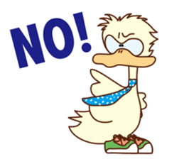 Blue tie's Dougy sticker #12493754