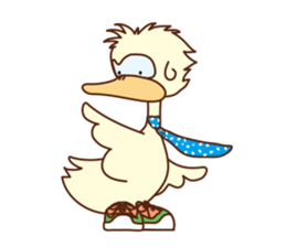 Blue tie's Dougy sticker #12493760