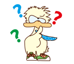 Blue tie's Dougy sticker #12493765